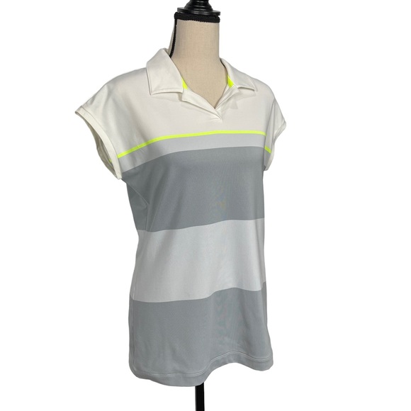 Nike Women's Tour Performance Colorblock Golf Top Size Medium - Picture 3 of 7